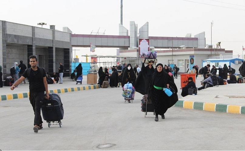 تردد زائران و گردشگران عراقی از مرز چذابه بدون محدودیت