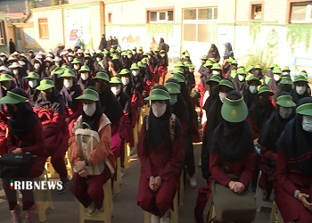 نواخته شدن زنگ مهر و مقاومت در مدارس فیروزکوه