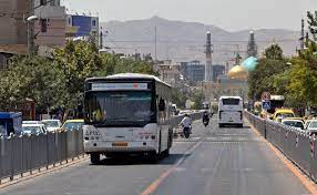 خدمات رایگان اتوبوسرانی مشهد در ایام پایانی صفر