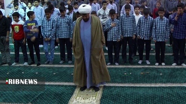 اجرای طرح «نماز نور چشم  » در مدارس زنجان