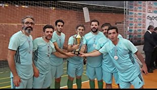 نایب قهرمانی تیم خبرگزاری صداوسیما در فوتسال جام رسانه ها