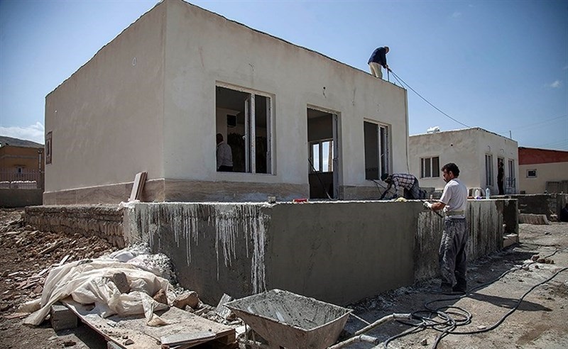 ساخت وساز در چهار روستای زلزله‌زده خوی آغاز شد