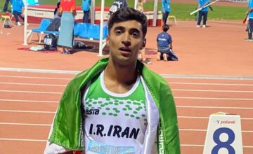 کسب اولین مدال طلای کاروان دوومیدانی ایران توسط ورزشکار خراسانی
