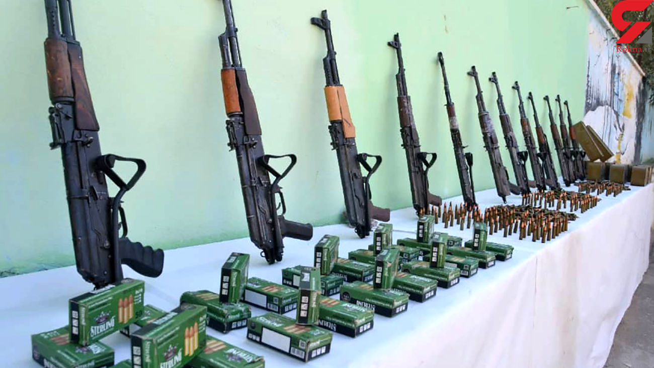 کشف ۸۶ قبضه انواع اسلحه در خوزستان