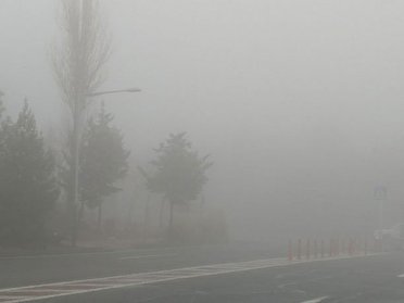 وقوع مه و کاهش دید در جنوب غرب خوزستان