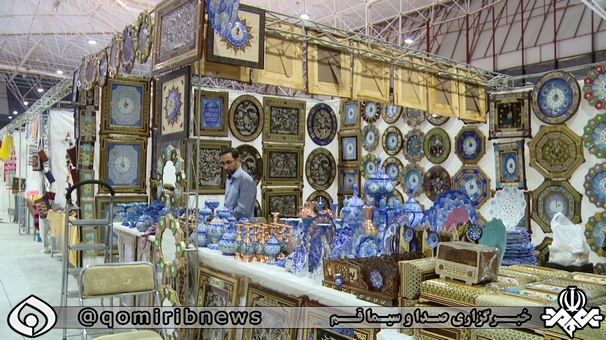 افتتاح نمایشگاه صنایع دستی در قم