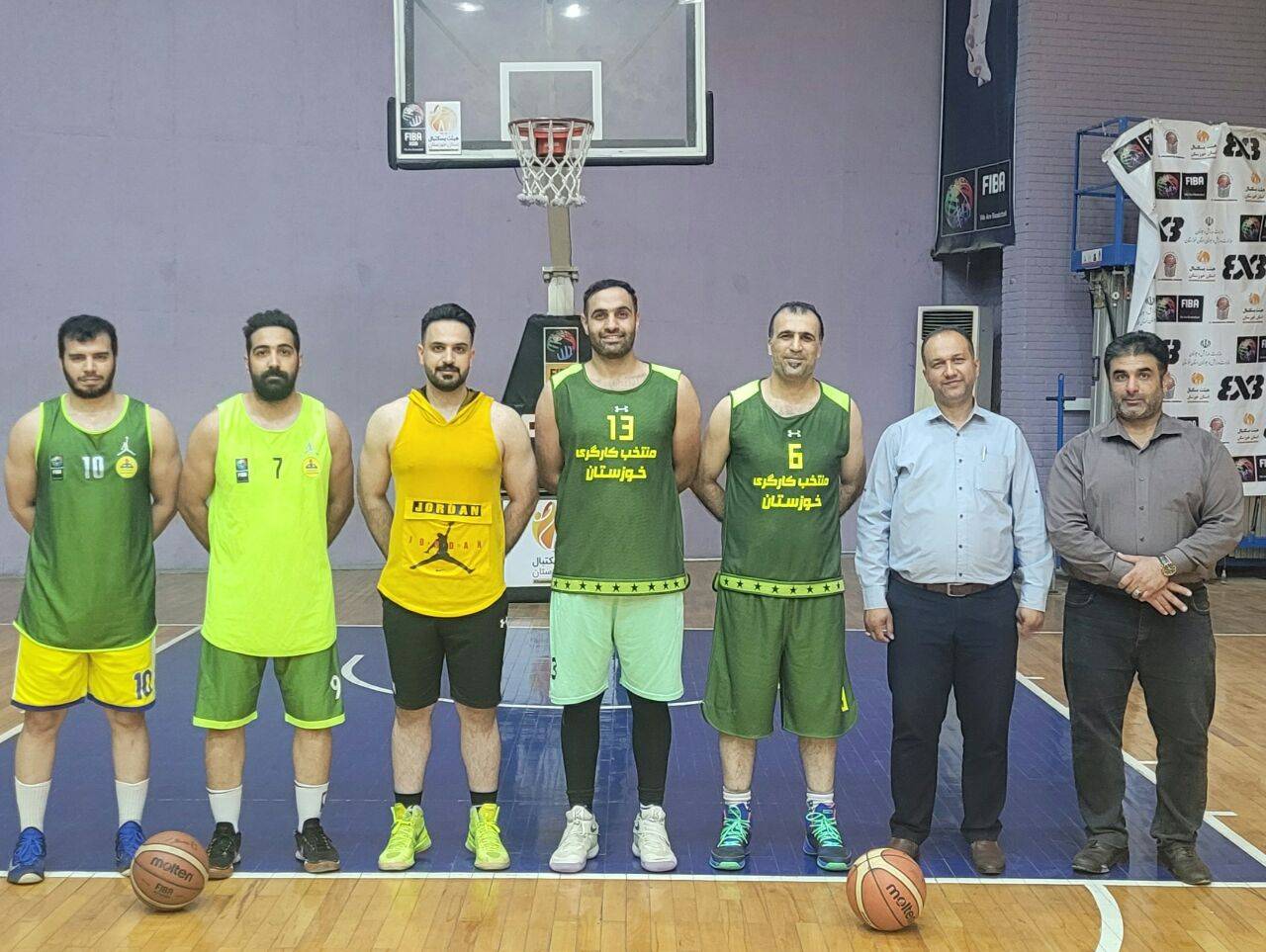 قهرمانی نماینده بسکتبال خوزستان در رقابت‌های ملی کارگری