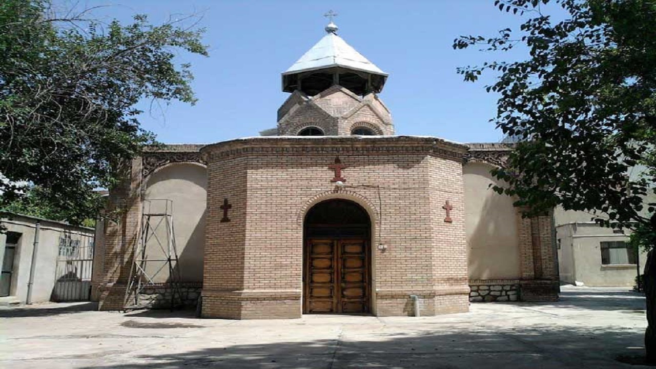 مرمت کلیسای رفیع قزوین