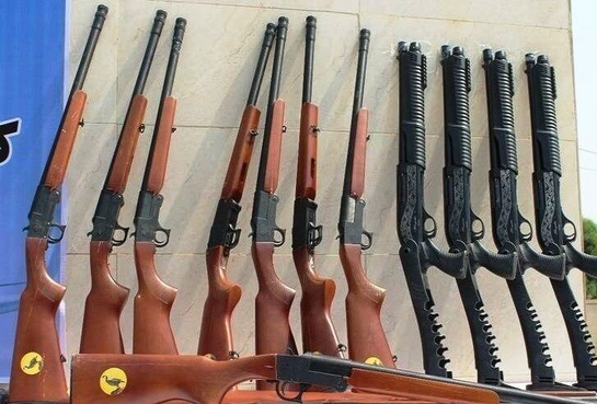 ۱۵ قبضه سلاح غیرمجاز در لرستان کشف شد