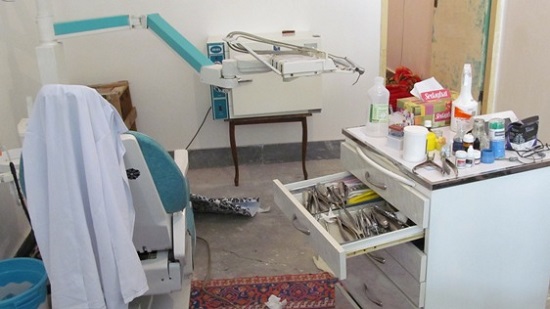 پلمب یک مطب دندانپزشکی غیرمجاز در اندیمشک