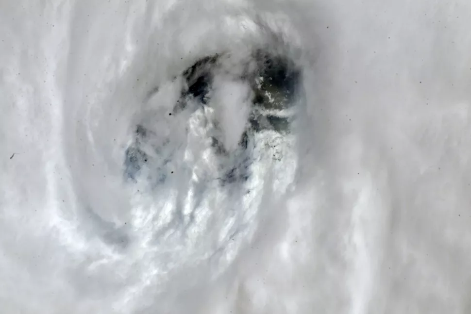 طوفان یان از ایستگاه فضایی
