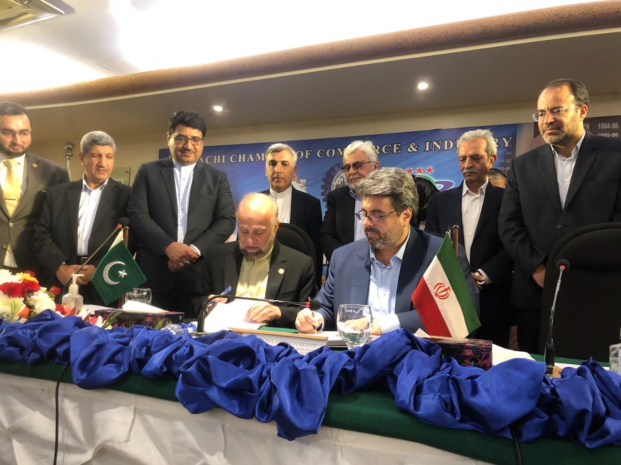توافق برای ایجاد شورای مشترک بازرگانی ایران و پاکستان