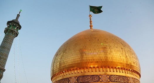 تعویض پرچم گنبد حضرت معصومه امروز انجام می شود