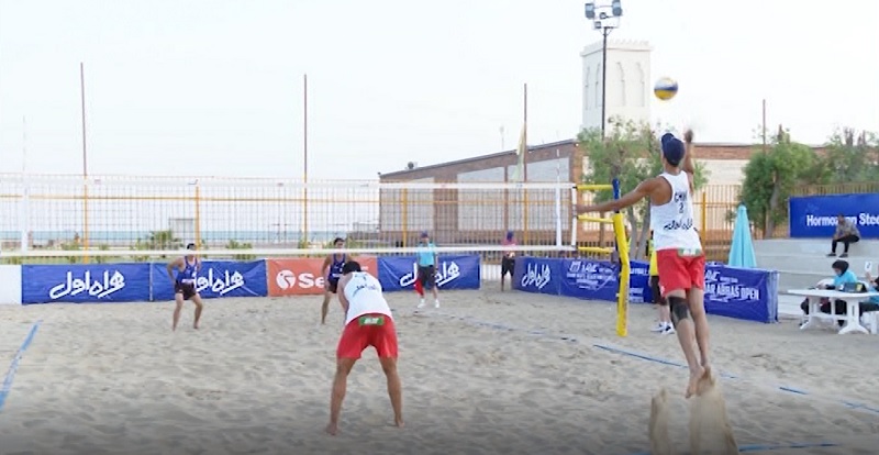 صعود ایرانِ ۳ در مسابقات والیبال ساحلی تور آزاد آسیا در بندرعباس