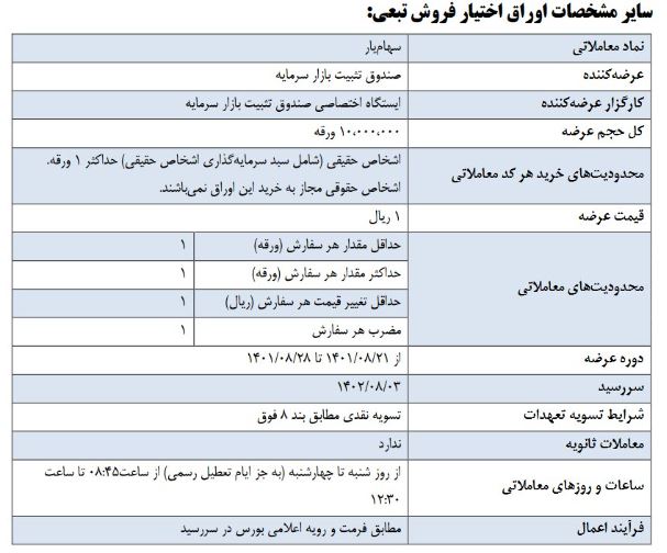 فروش اوراق بیمه سهام از شنبه آغاز می‌شود