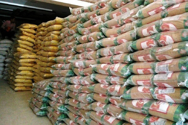 کشف و ضبط بیش از ۲۳ تن برنج قاچاق در مهاباد