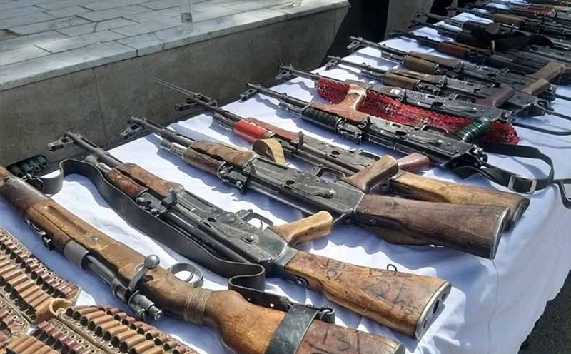 کشف ۶۴ قبضه سلاح غیرمجاز در سیستان و بلوچستان؛ ۱۸ متهم دستگیر شدند