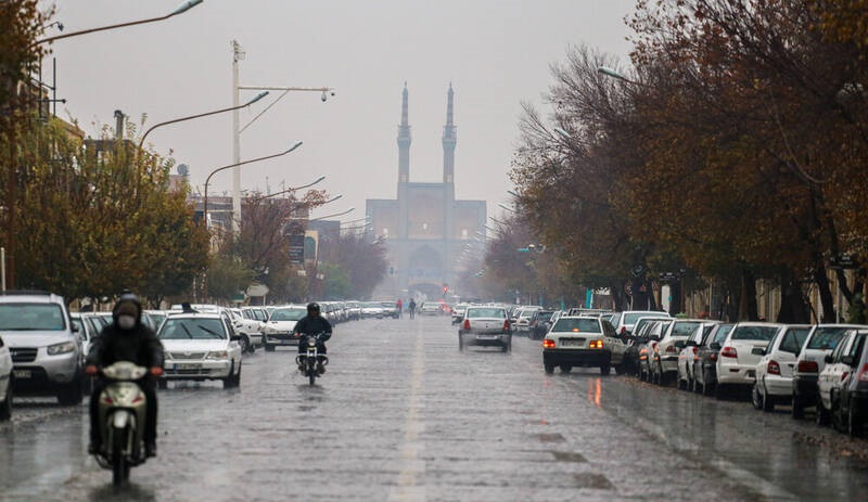 باران امروز هم کام کویر یزد را‌تر می‌کند
