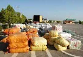 ۲۰۰ تن نخود قاچاق در یکی از انبار‌های استان کرمانشاه کشف شد