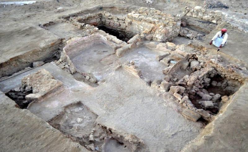 کشف گرمابه ۲۲۰۰ ساله در مصر