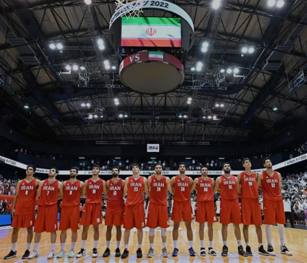 حضور تیم ملی بسکتبال ایران در جمع ۲۰ تیم برتر دنیا