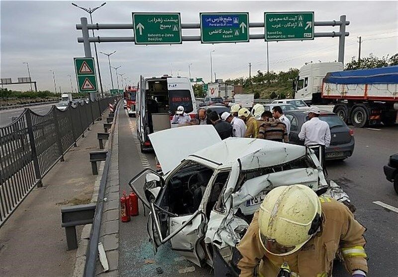 ثبت هر دو روز ۳ فوتی در تصادفات تهران