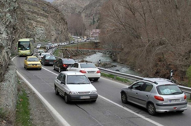 محدودیت‌های ترافیکی جاده چالوس اعلام شدمحدودیت‌های ترافیکی جاده چالوس اعلام شد