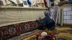 تولید سه هزار مترمربع فرش دستباف در شهرستان مهاباد