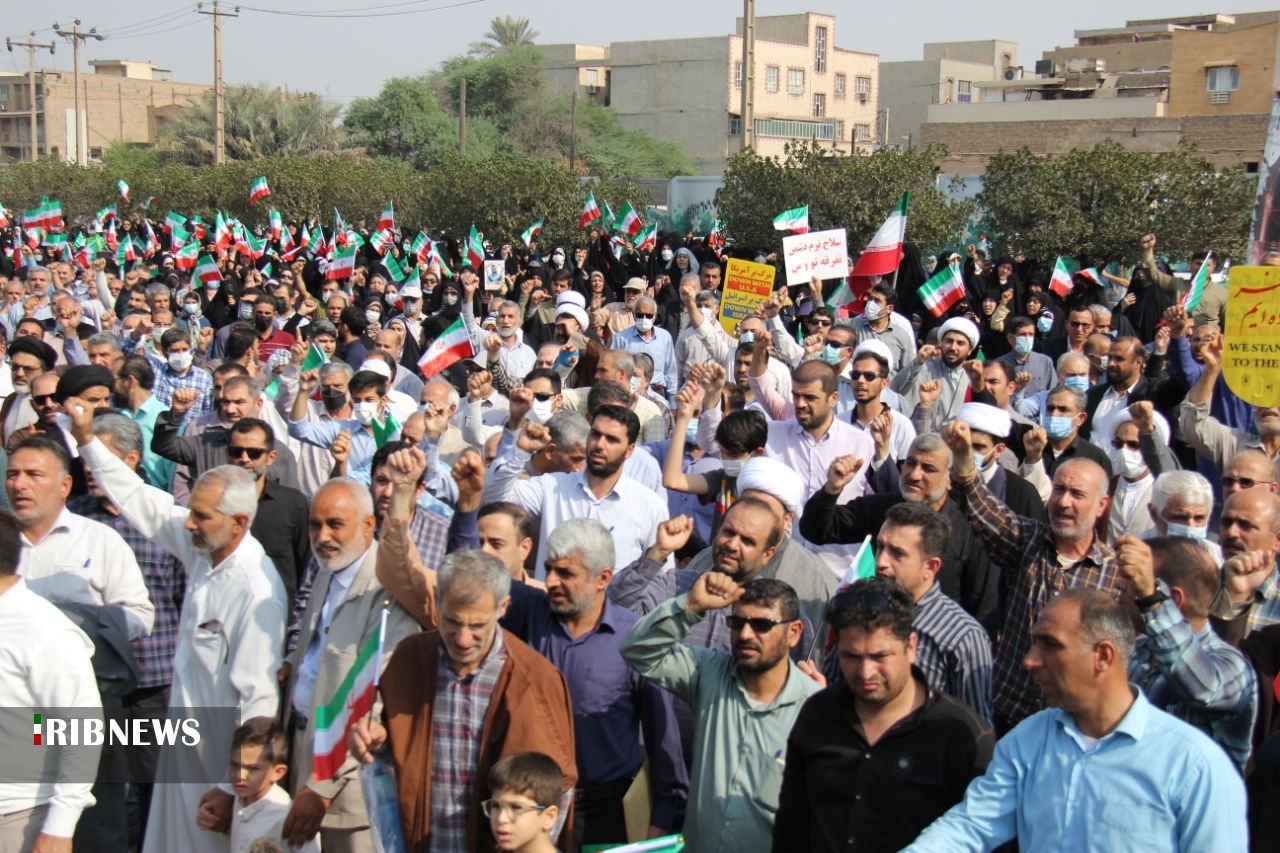 فردا، تجمع طلاب و روحانیون خوزستان در محکومیت جنایت تروریستی در شیراز