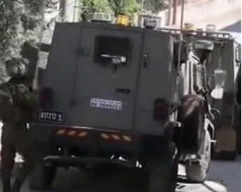 حمله فلسطینیان به خودروهای نظامی صهیونیست‌ها در کرانه باختری