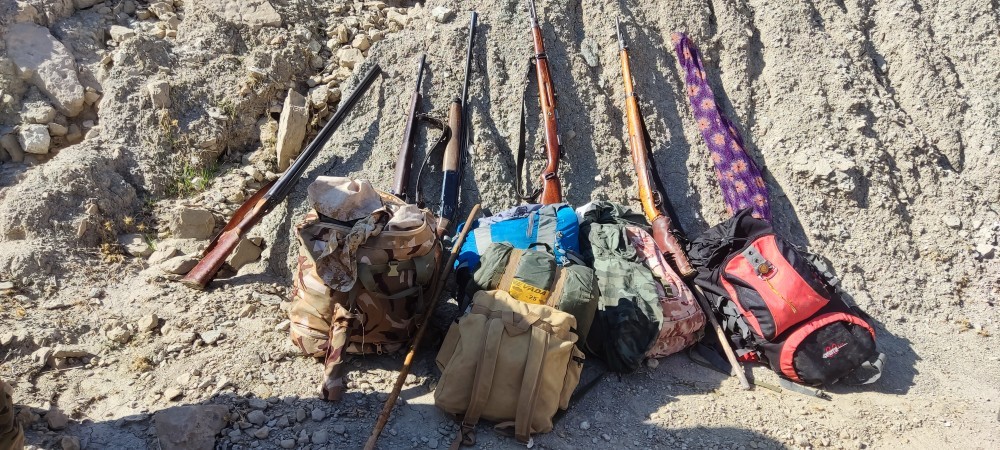 متلاشی شدن باند شکارچیان غیرمجاز در مرز حوزه استحفاظی استان بوشهر و فارس