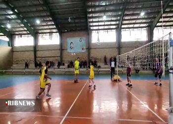 برگزاری مسابقات مینی والیبال در فیروزکوه