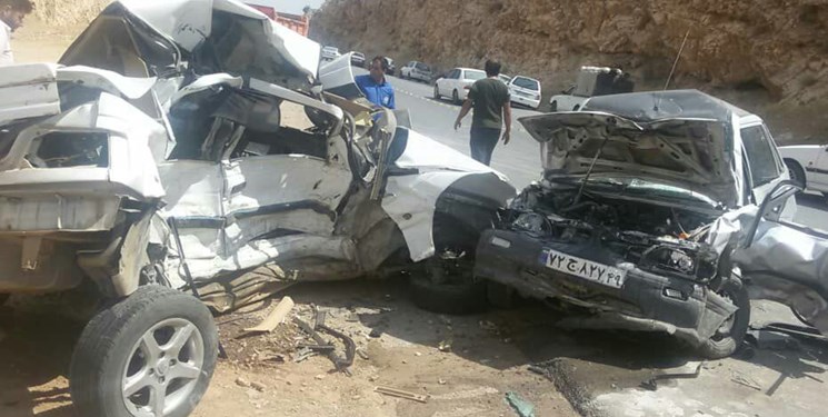 ۳ کشته و مصدوم، حاصل تصادف ۲ خودرو در دزفول