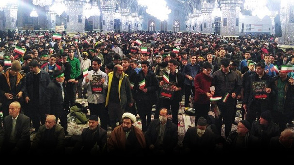 برگزاری مراسم چهلم شهدای حرم شاهچراغ در مشهد