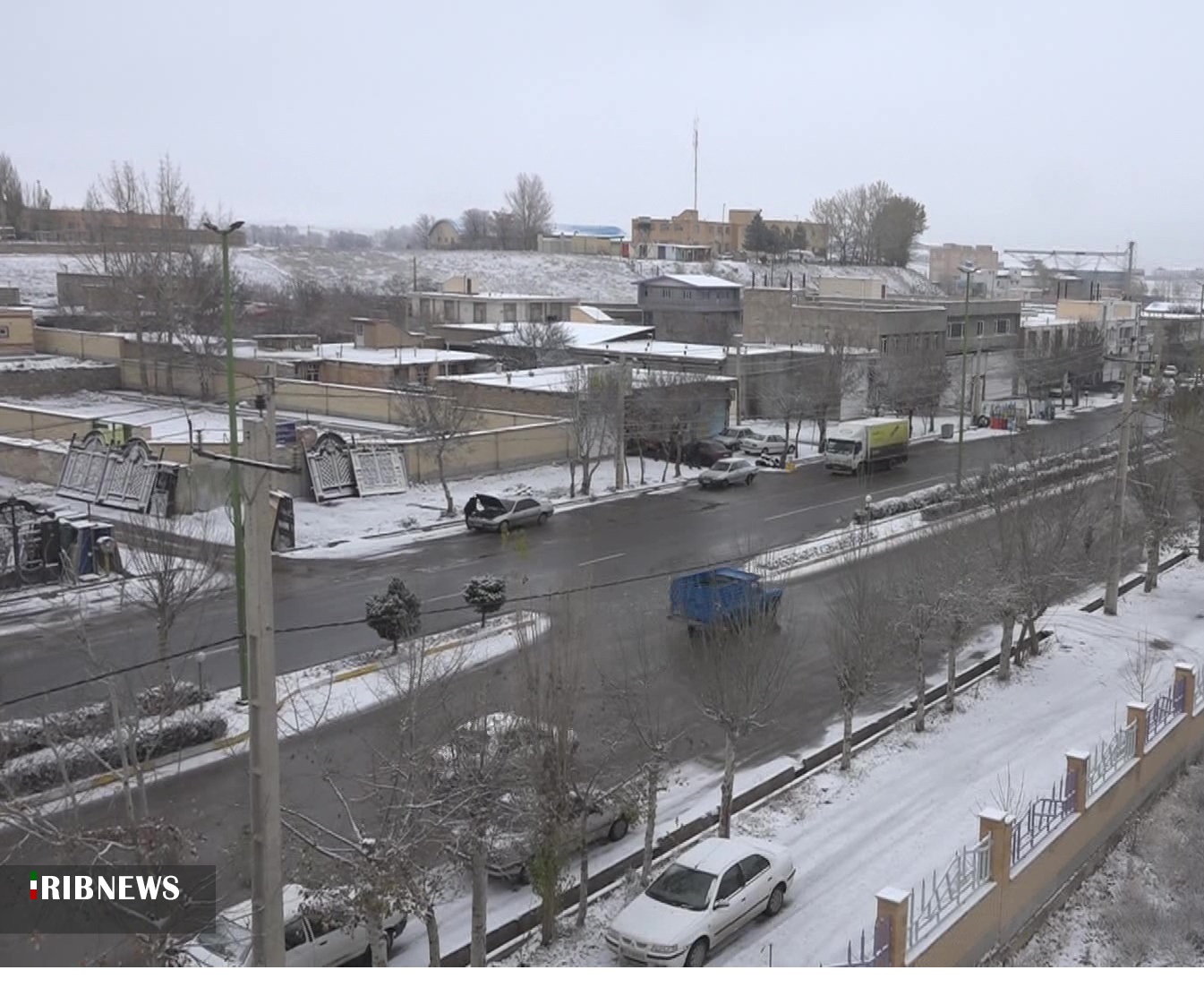 برودت هوا اردبیل را فرا گرفت