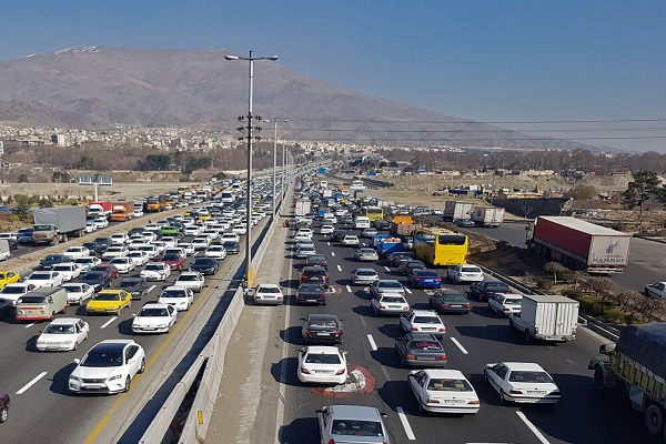 تردد بیش از ۲۱ میلیون خودرو در جاده‌های خوزستان