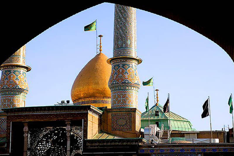 مراسم عزاداری در آستان مقدس حضرت عبدالعظیم حسنی (ع)