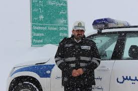 استقرار ۷ هزار پلیس درگردنه‌های برفگیر
