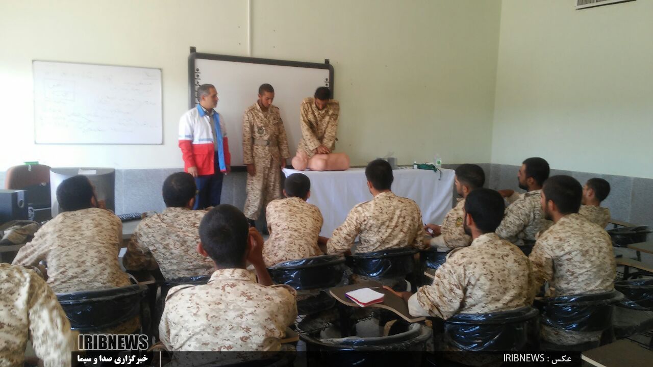 ارائه آموزش‌های امدادی به ۲ هزار سرباز وظیفه در خوزستان