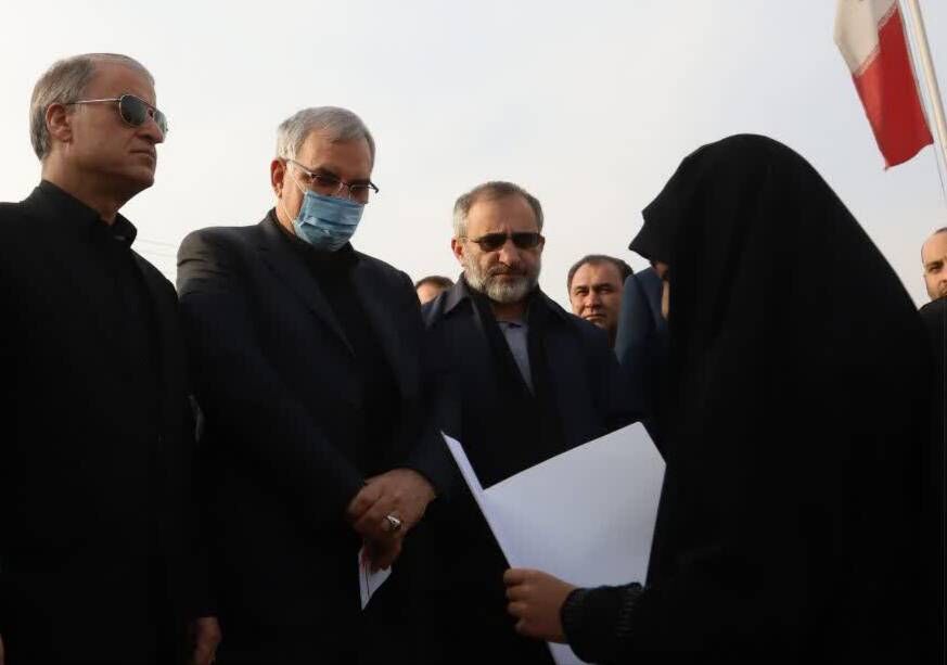 افتتاح پایگاه اورژانس توره با حضور وزیر بهداشت