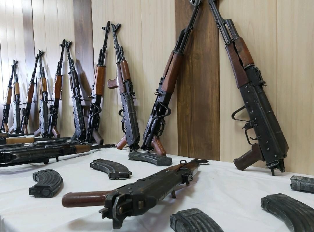 کشف 82 قبضه سلاح غیر مجاز در خوزستان