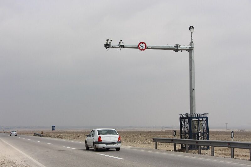 نصب ۱۰ سامانه ثبت تخلف سرعت در محور‌های خراسان شمالی