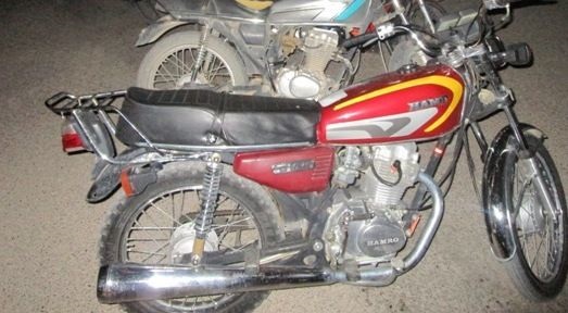 کشف ۲ دستگاه موتورسیکلت سرقتی در ساوه