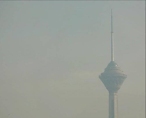 هوای تهران امروز آلوده تر از دیروز است