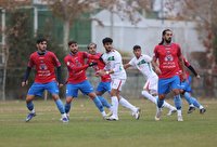 پیروزی تیم بزرگسالان نساجی مازندران مقابل نوجوانان ایران