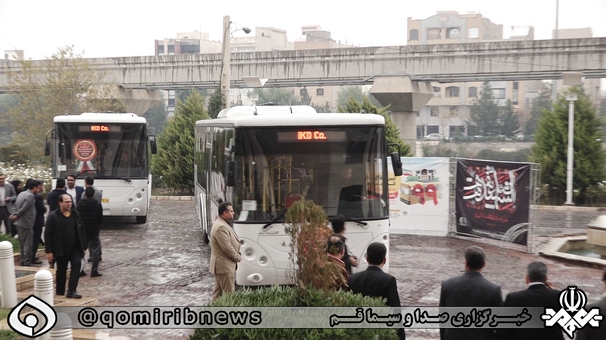 اضافه شدن ۹۹ اتوبوس جدید تا نیمه شعبان به ناوگان اتوبوس رانی قم