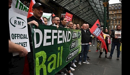 اعتصاب ۴۸ ساعته دیگر در راه آهن انگلیس