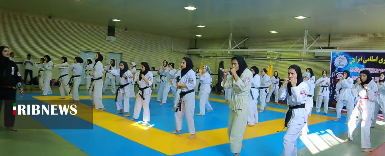 کامیاران میزبان اردوی تیم ملی کاراته بانوان