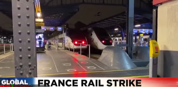 اختلال در حمل و نقل ریلی فرانسه به علت اعتصاب کارکنان