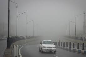 مه گرفتگی در محورهای استان